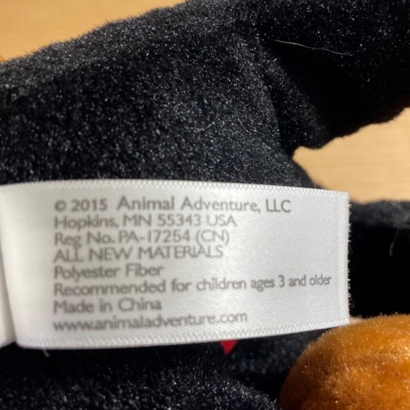 Animal Adventure Rottweiler Bunny Dog Plush Easter Rabbit Ears Stuffed Animal - Picture 6 of 10